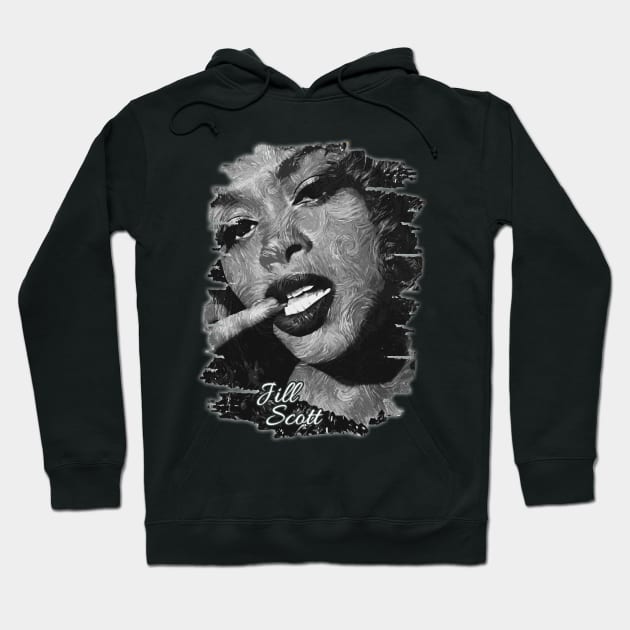 Jill Scott | 80s Hoodie by Nana On Here